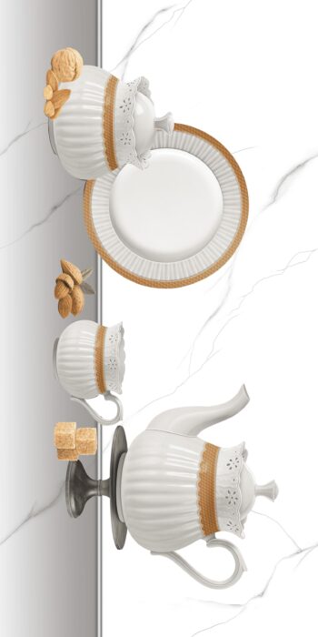 Celio White HL1 | 600x1200 mm | Decoretive Tiles