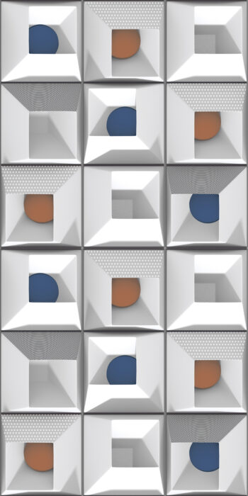 3D 64 | 2x4 ft | 3D TILE